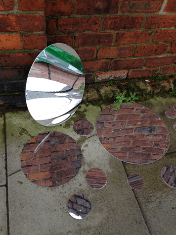 9.2colourfulmirrorcirclesonground